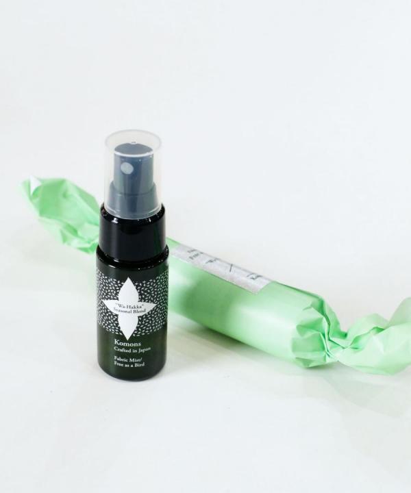 komons/ファブリックミスト（和ハッカ）/Free as a Bird/mini/ギフト