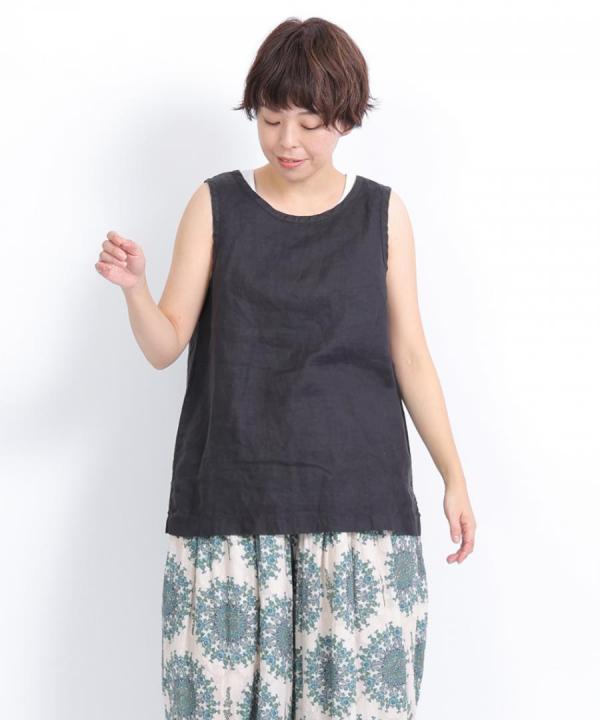 リユールリネン ロングタンク