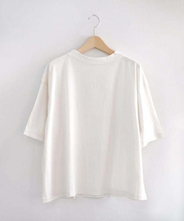 USE天竺　モックネックプルオーバー