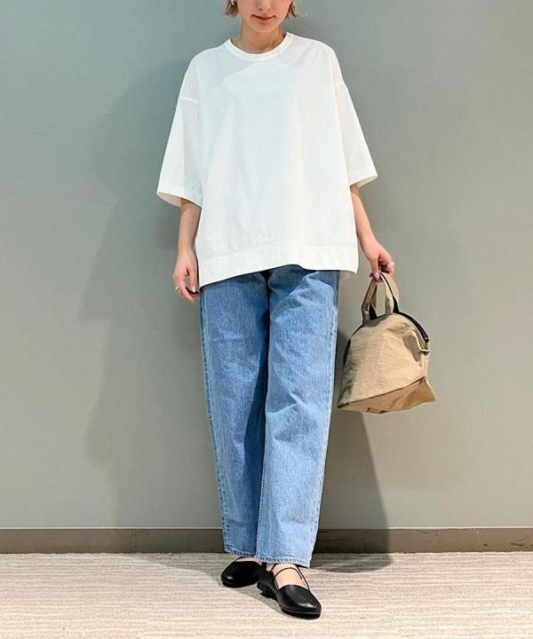 denim　ワイドストレート