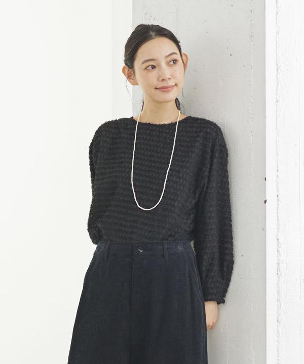 シアージャガードシャギー　ブラウス