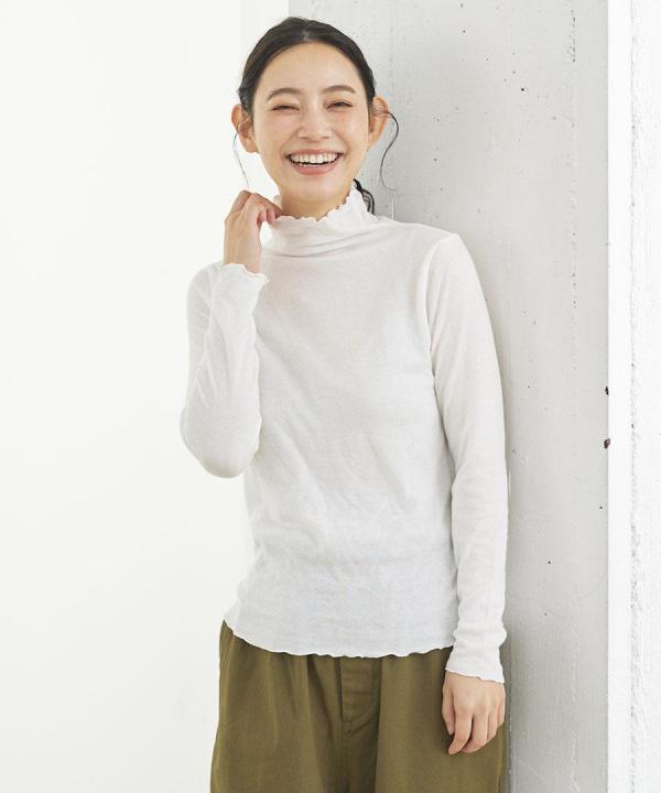 スーピマ接結 ハイネック