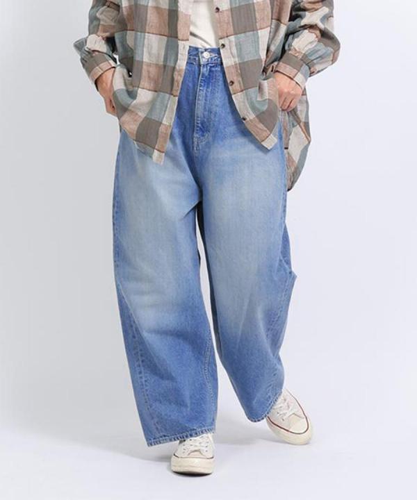 12OZヴィンテージデニム　ワイドパンツ