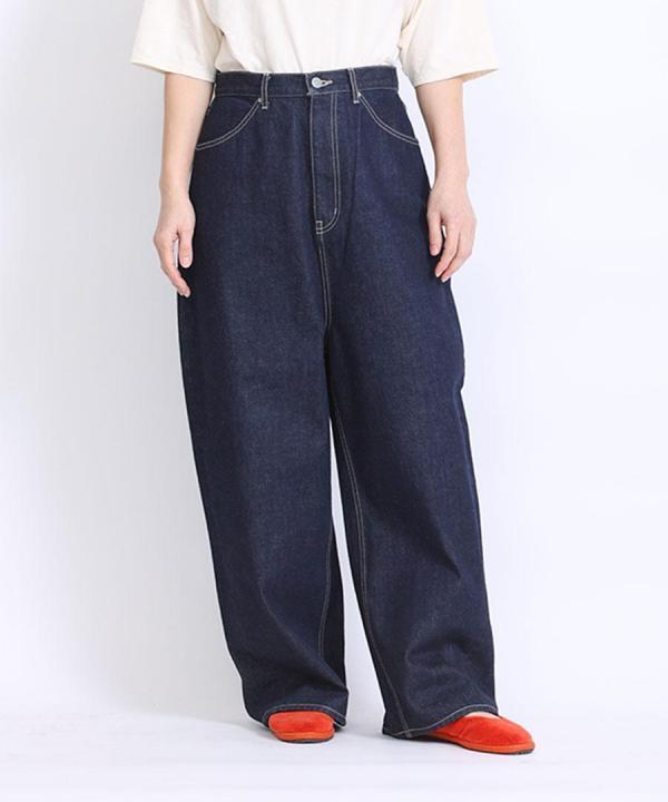 12OZヴィンテージデニム　ワイドパンツ