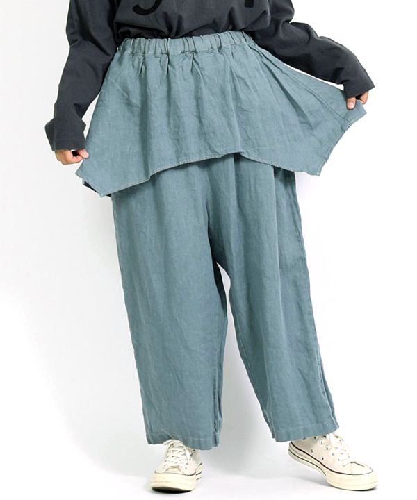 ソリトリネン①　ペプラムパンツ