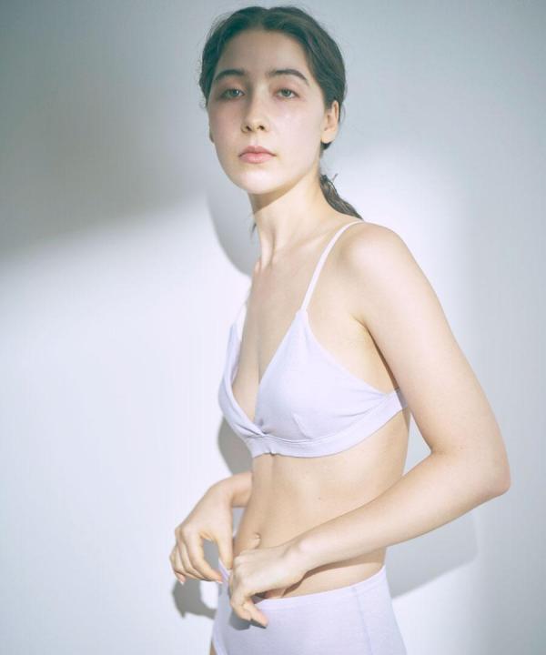 コットンシルクインナー　ブラ