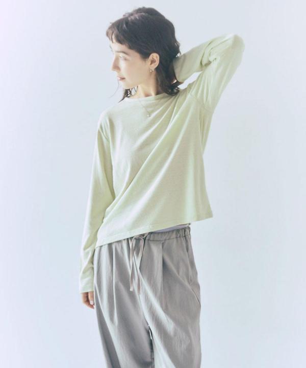 washable silk (天竺）　ロングスリーブ