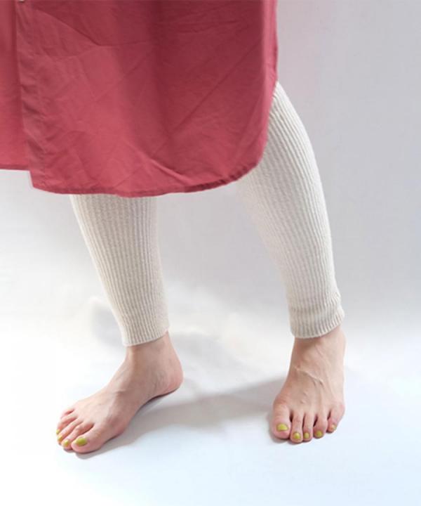 ツリーの温もり　10分丈レギンス