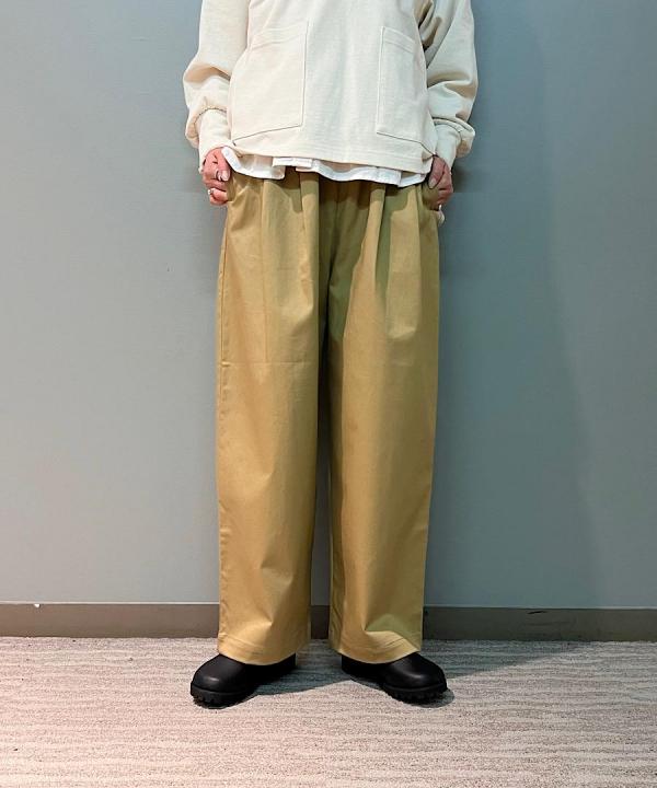 コンパクトチノストレッチバーム パンツ