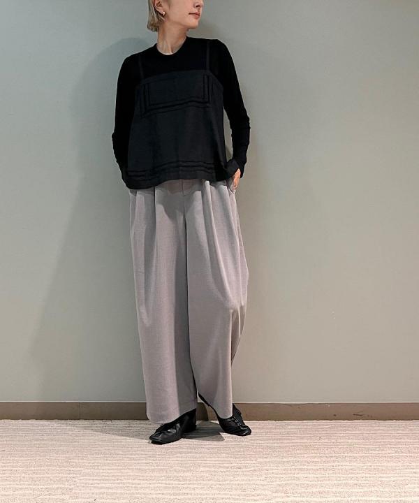 ドライウェザー 2タックワイドパンツ