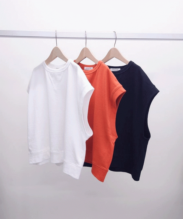 ミニ裏毛 ベスト