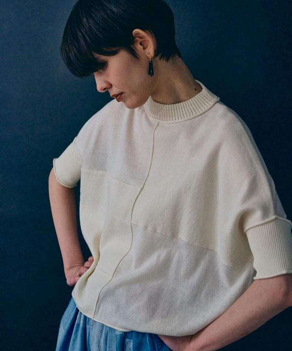コットンミラノリブ プルオーバー