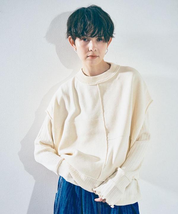 コットンミラノリブ ベスト