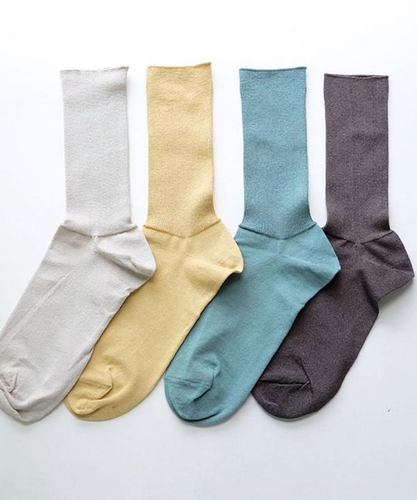 ともすひ　ショートソックス(ラメ)