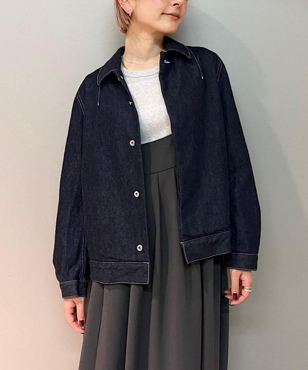 インディゴコットン・コモンセルビッチデニム ジャケット