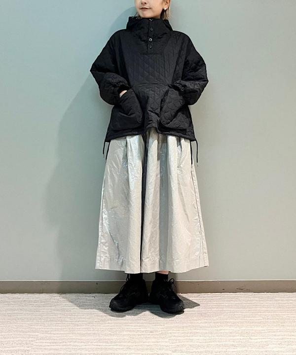 FOIL PROCESSING BOX PLEATED SKIRT　