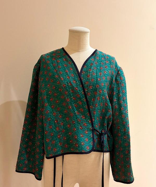 kantha embroidery jacket