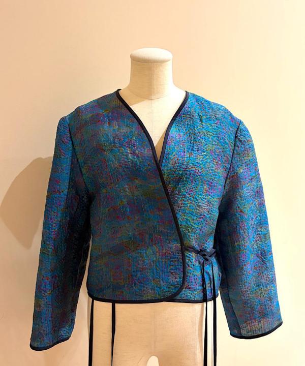 kantha embroidery jacket