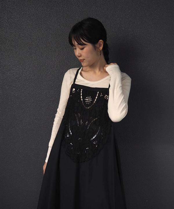 cutwork parts dress