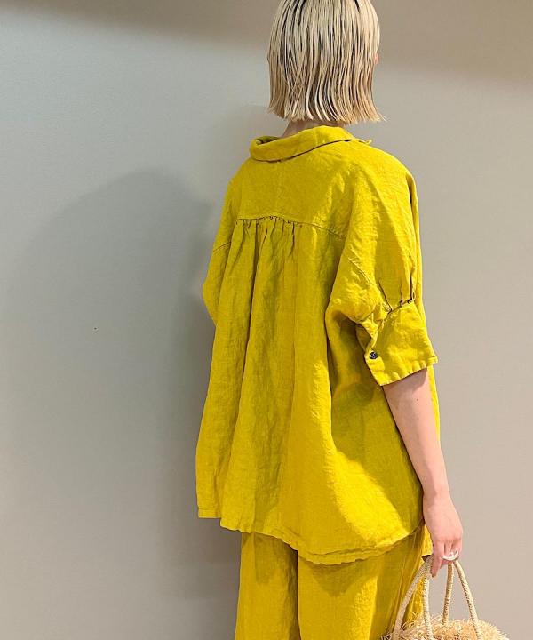 H/SLV Gather Shirts　24SS