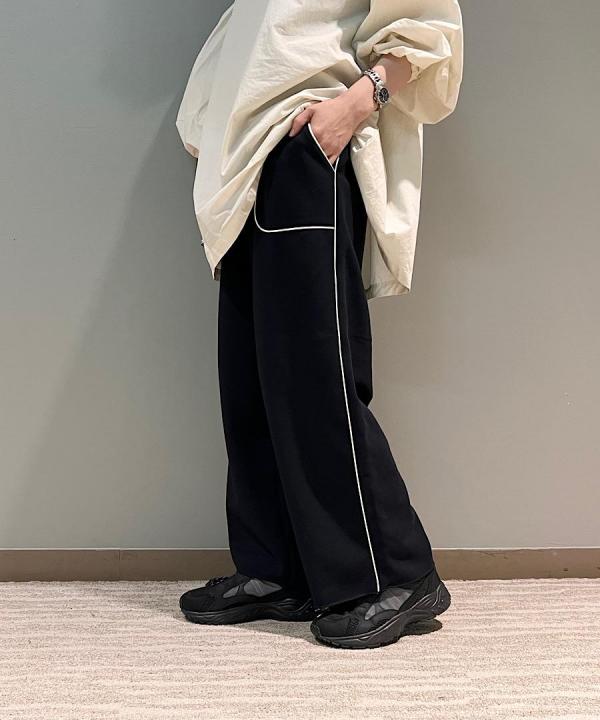 VINTAGE URAKE PIPING EASY PANTS