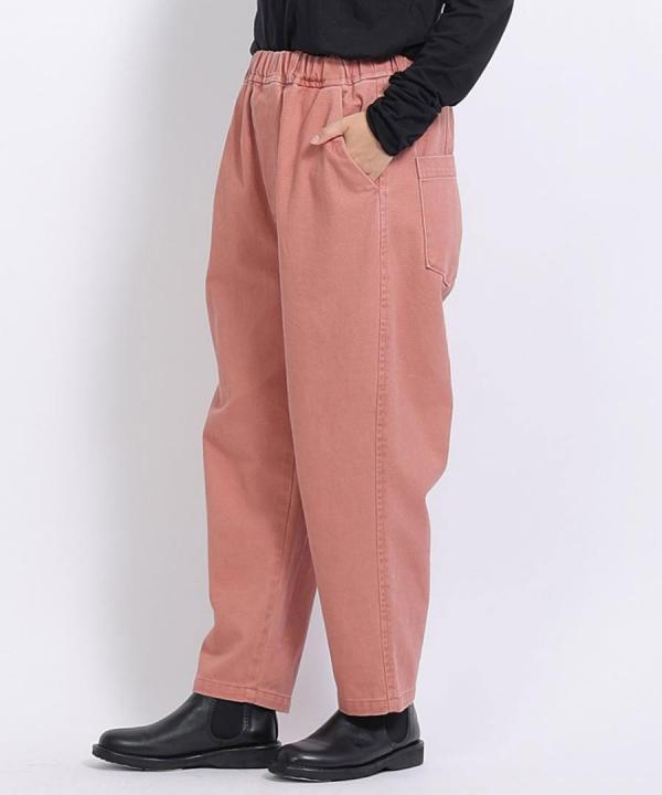 硫化ツイル　テーパードパンツ