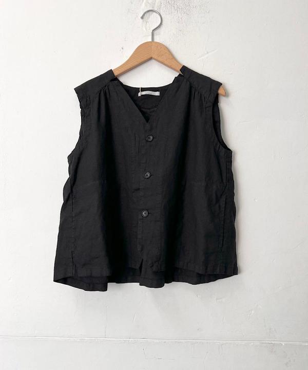 25/-リネン ベスト