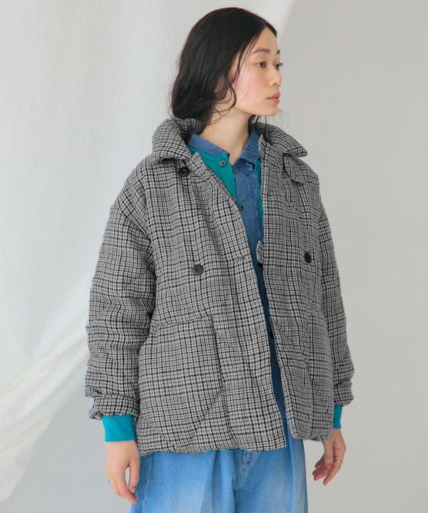 リネンキルト　 ジャケット