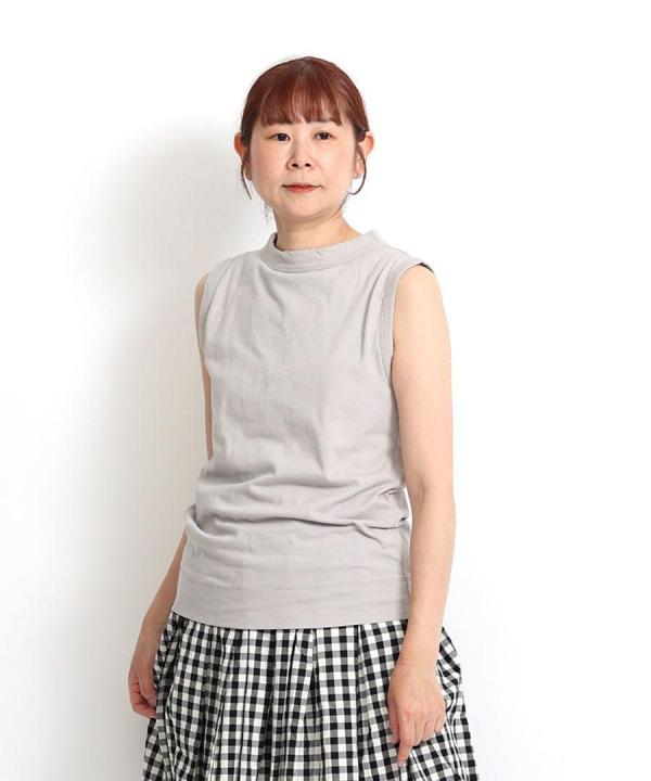 USE天竺　ノースリーブプルオーバー