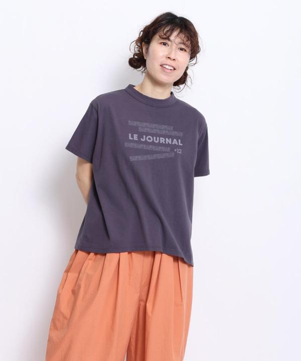ジョワコットン　プリントTシャツ　ロゴ