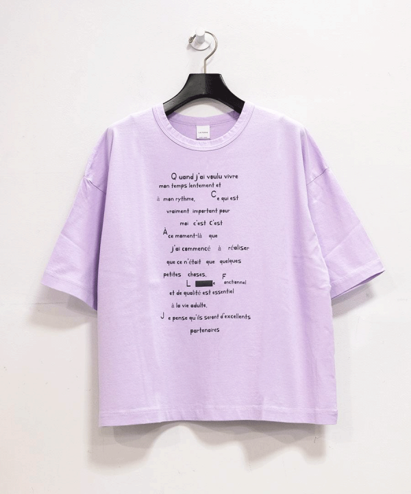 USE天竺　プリントTシャツ