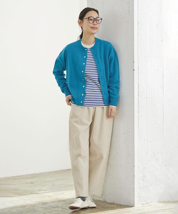 コーデュロイ コクーンパンツ