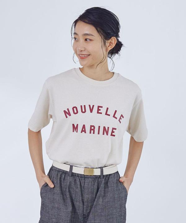 ドライコットン天竺 ロゴT