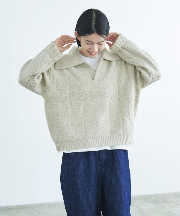 パイルキルトJQD　Bigカラーポロ