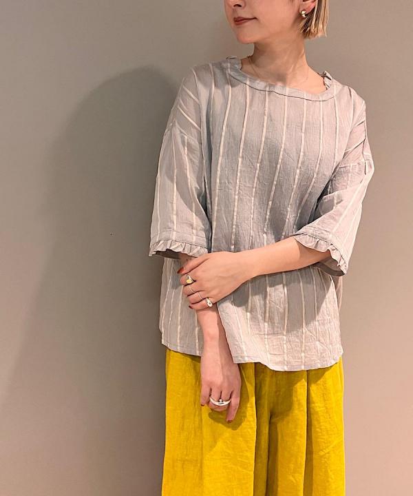 STRIPE PULLOVER SHIRT