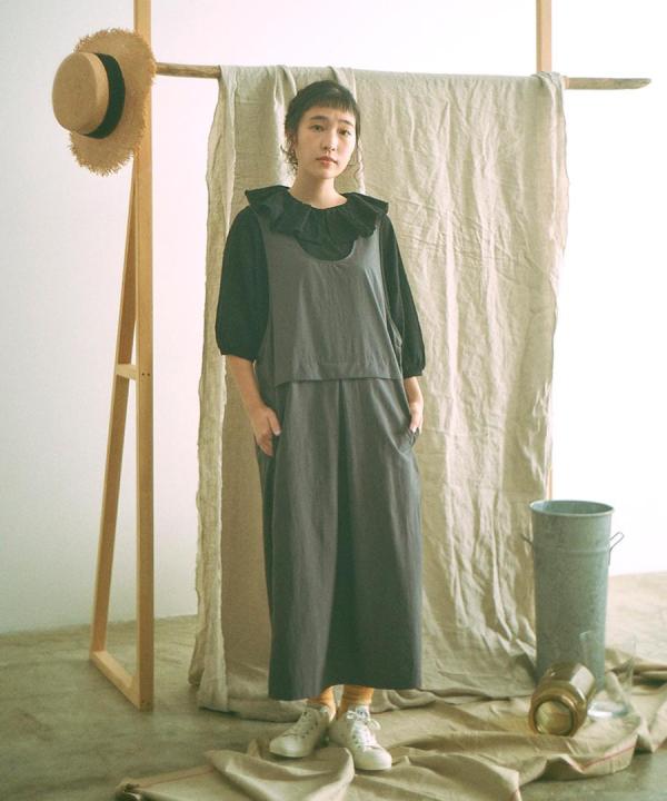 タスランナイロンダントツ撥水　ジャンパースカート