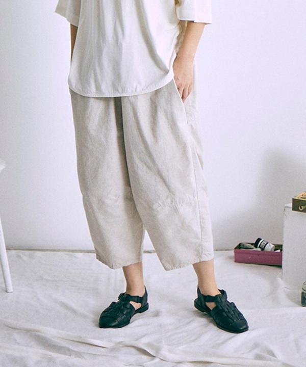 オーガニックコットンヘンプダンガリー　ティンカーパンツ