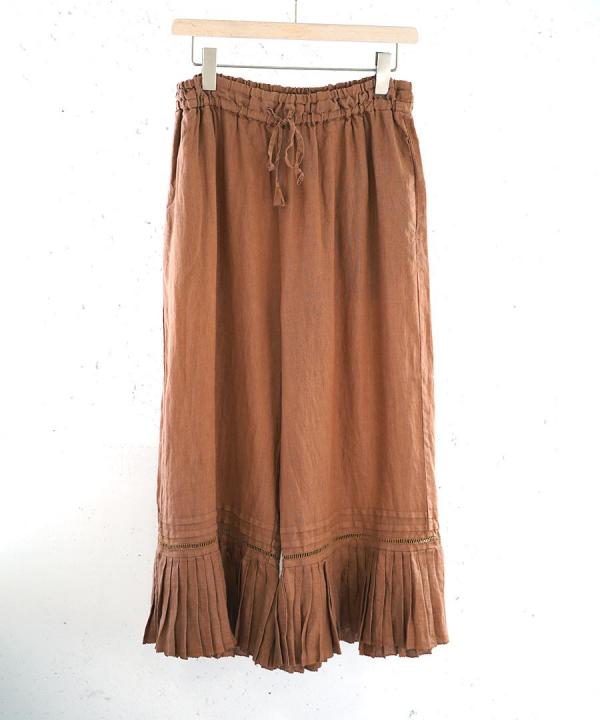 60リネンキャンバス　パンツ