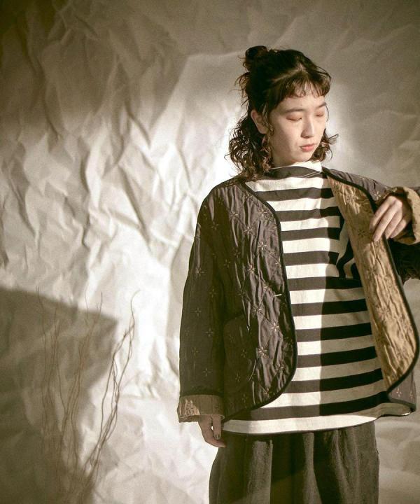 キルトジャガード　ジャケット