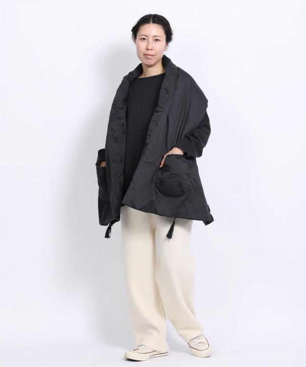 コットンサテンキルト ケープ