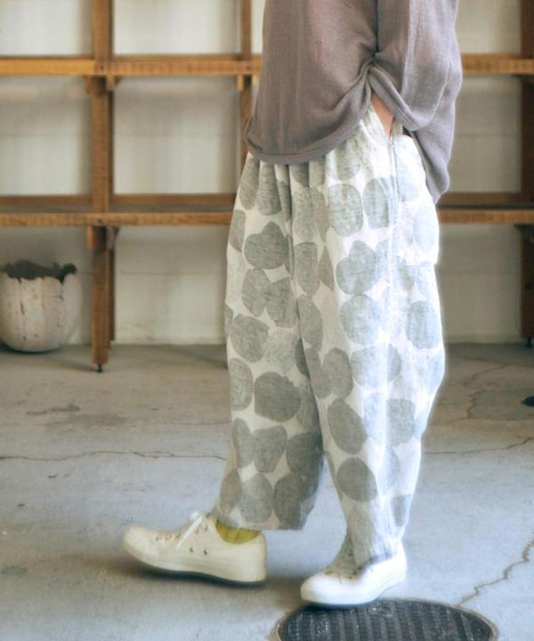 SUISAIジャガード　パンツ