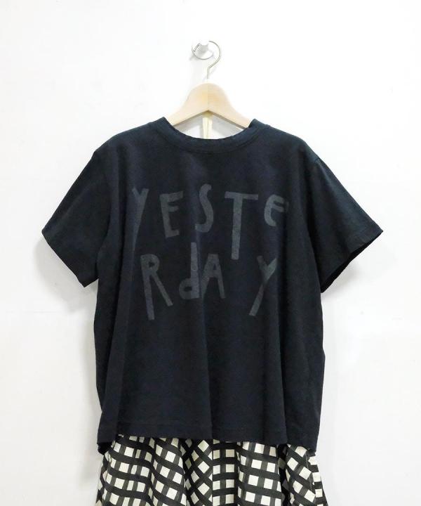 ラフィ天竺　プリントT