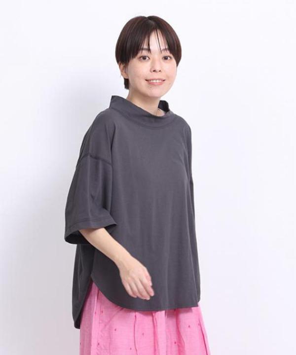 DEPEND天竺　ハイネックTシャツ