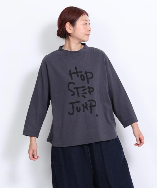 ラフィ天竺　プリントT(HOP STEP JUMP)