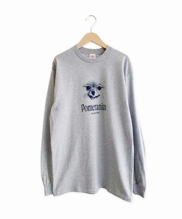 POMERANIAN long sleeve t-shirts