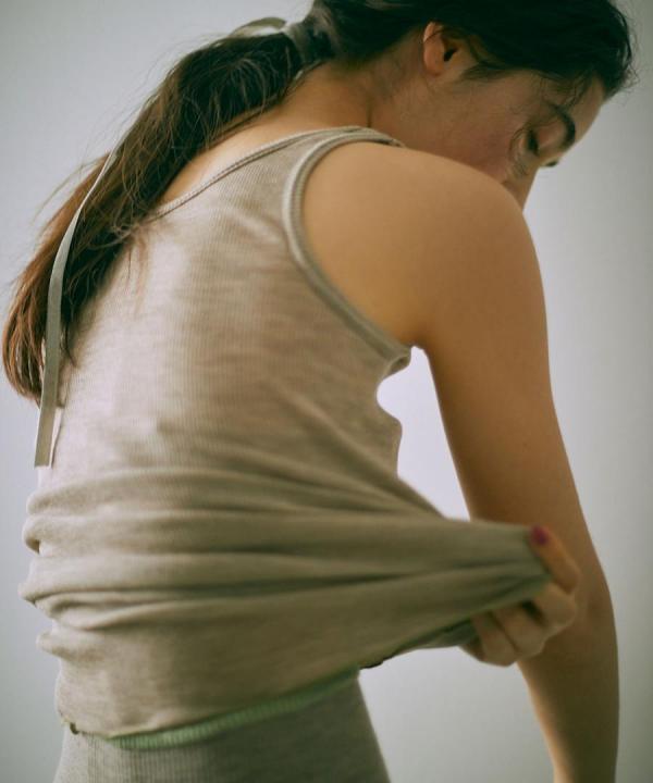 merino washable wool タンクトップ