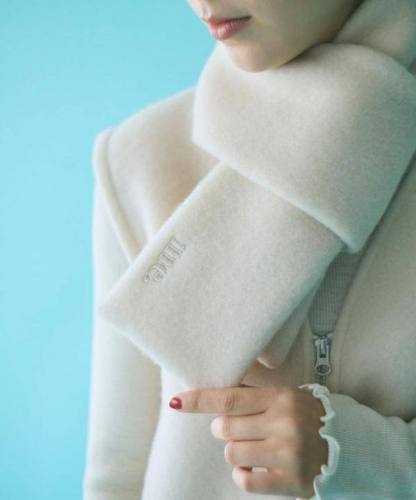 cloudy wool me.フラッフィマフラー