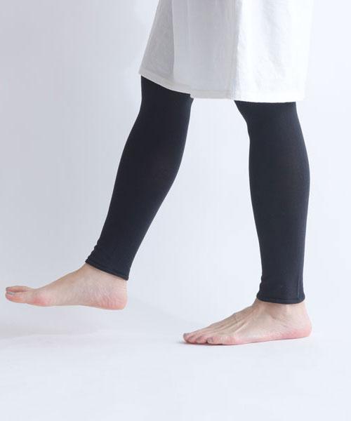 10分丈レギンス シルク