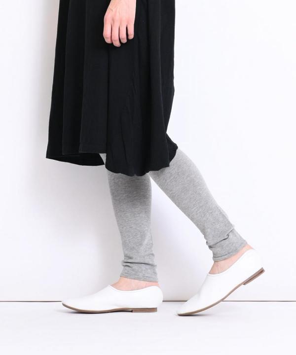 10分丈レギンス　シルク/コットン