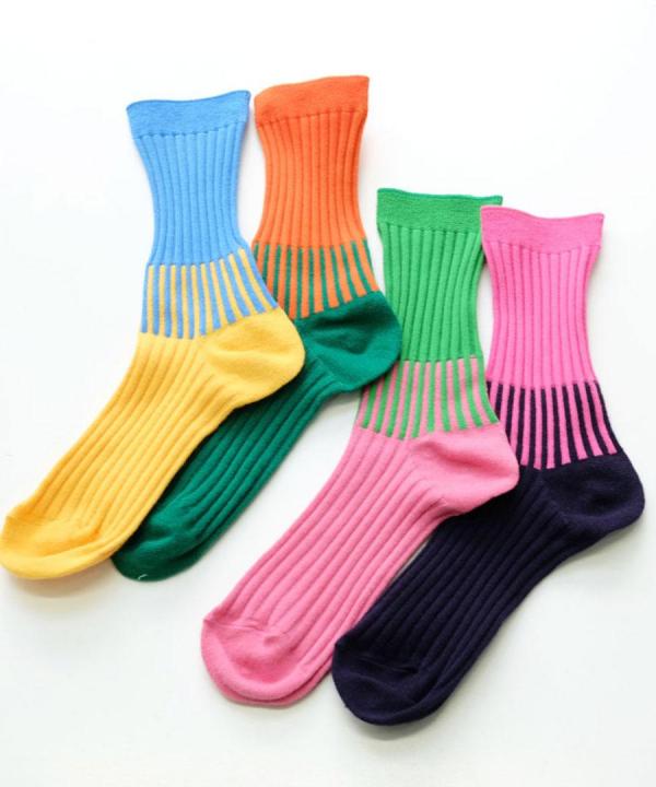 balloon stripe ソックス